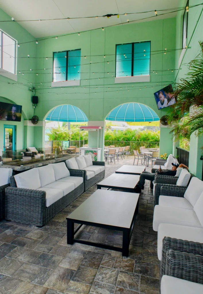 Outdoor Dining on Margarita Island Indian Harbour Beach Florida 5