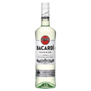 Bacardi Light Rum Superior Bottle