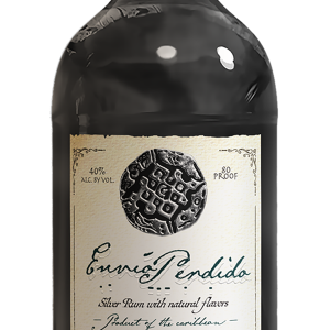 Conciere Gold Silver Rum Bottle