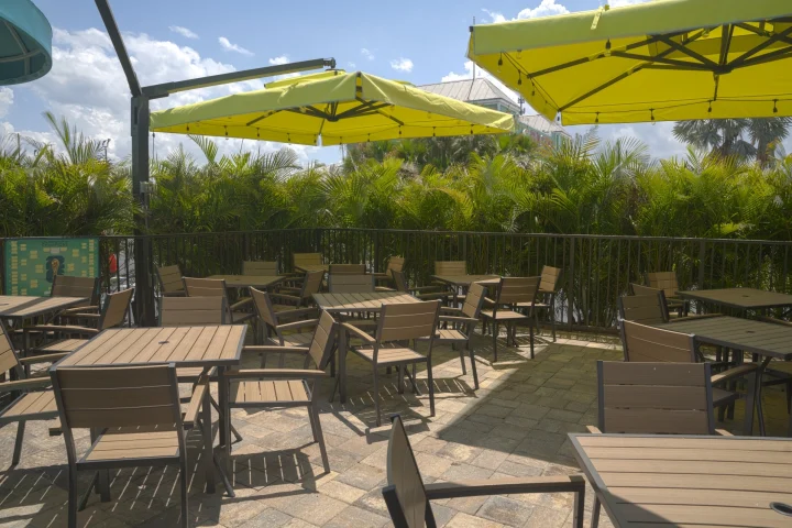 Garden Area on Margarita Island Indian Harbour Beach Florida 4