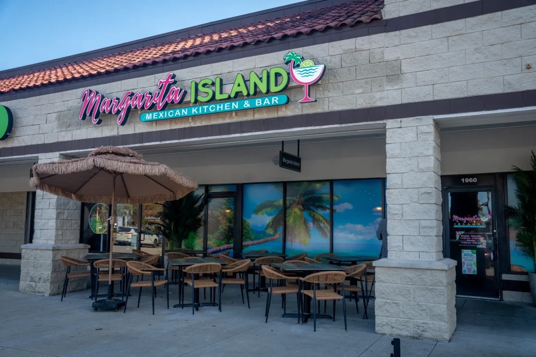 Logo-entrance-location-Margarita-Island-New-Smyrna-Beach