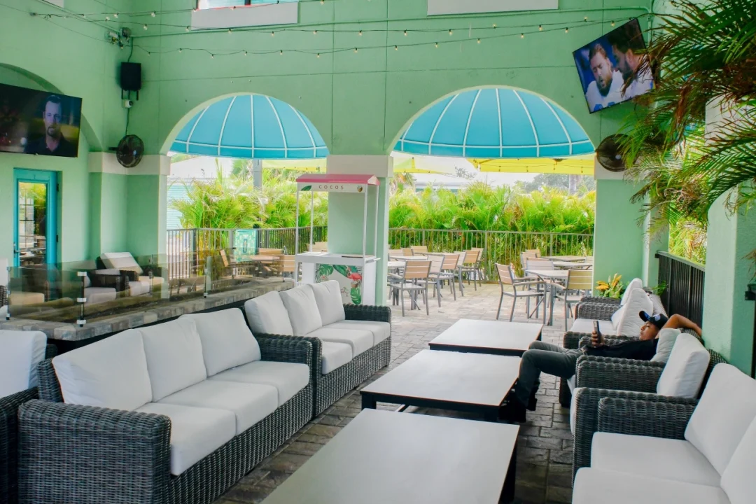 Outdoor Dining on Margarita Island Indian Harbour Beach Florida 5